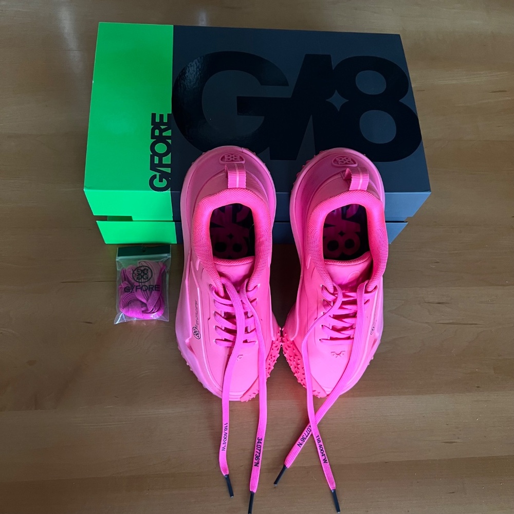G/FORE - WOMEN'S LTD RELEASE GFore G/18 GOLF SHOE Knockout Pink - Picture 3 of 12